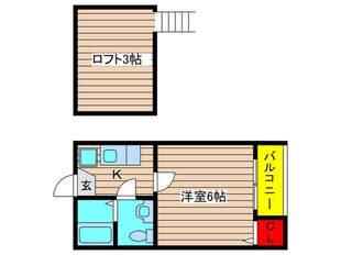 フルハウス六番町の物件間取画像